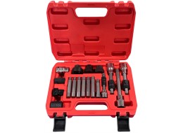 Sada na montáž a demontáž řemenic alternátoru MECHANIC PULLEY SET 2, 18 ks