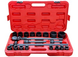Sada nástrčných hlavic s ráčnou MECHANIC WRENCH SET 2, heavy-duty, 21 ks