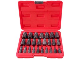 Sada vytahováků poškozených šroubů a matic MECHANIC NUT REMOVER 2, 25 ks