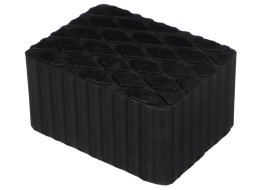 Gumová podložka pro zvedák automobilů JACK PAD 14, 160x120x80 mm