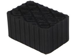 Gumová podložka pro zvedák automobilů JACK PAD 18, 120x80x60 mm