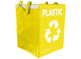 Taška na tříděný odpad SORT EASY PLASTIC EN, 30x30x40cm, 36l