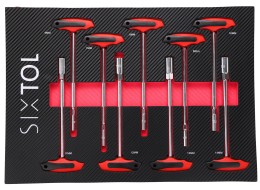 Modul s nářadím do dílenského vozíku MECHANIC TOOL TRAY 9, 9ks