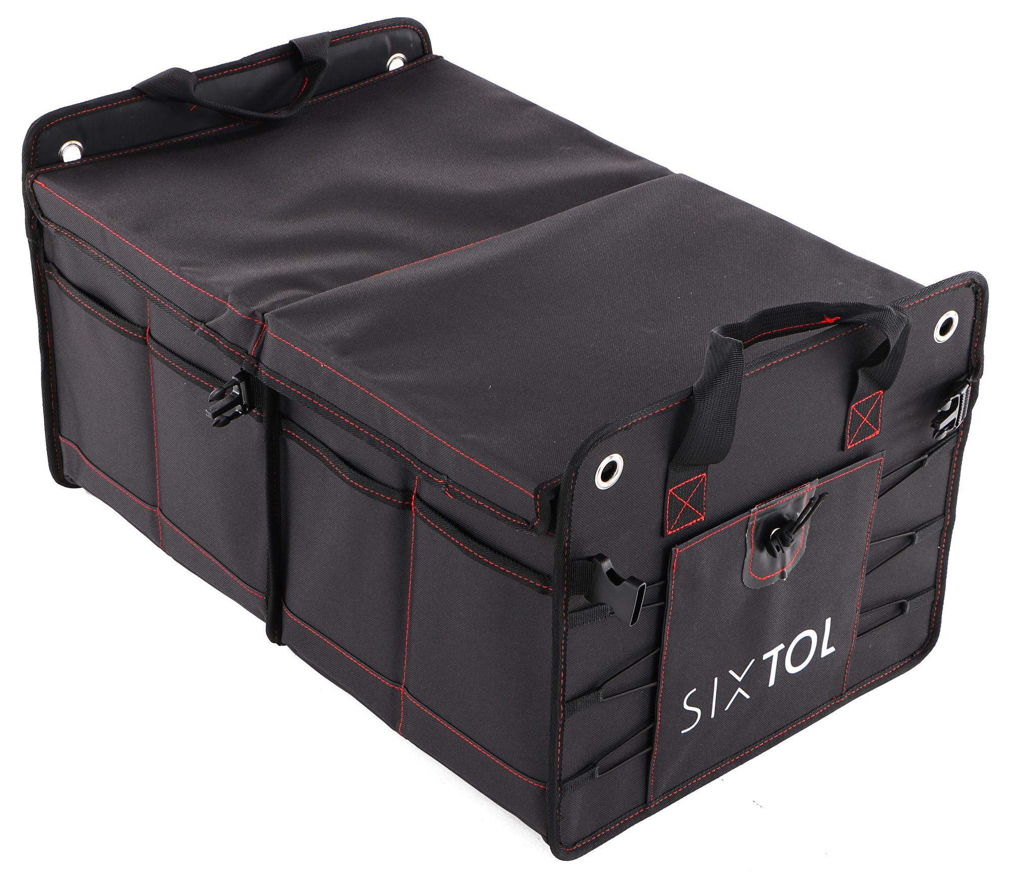 Fotografie produktu: Sixtol Organizér do kufru auta CAR COMPACT 14 PRO, 14 přihrádek, skládací, s víkem