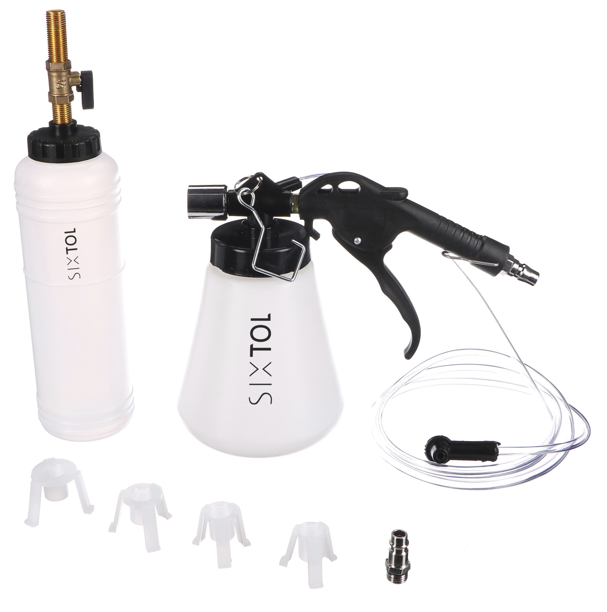 Fotografie produktu: Sixtol Sada na odvzdušnění brzd MECHANIC BRAKE BLEEDING SET 8