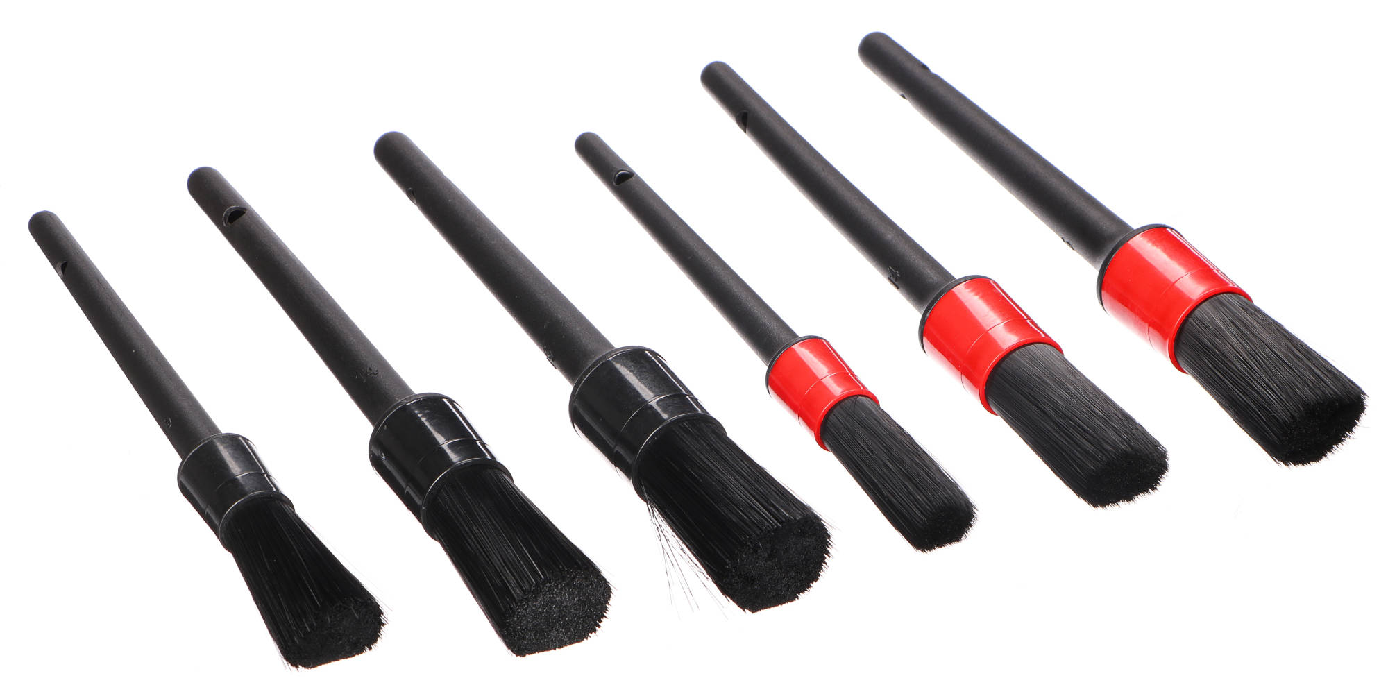 Fotografie produktu: Sixtol Sada precizních štětců pro čištění auta CAR DETAILING BRUSH 6, 6ks