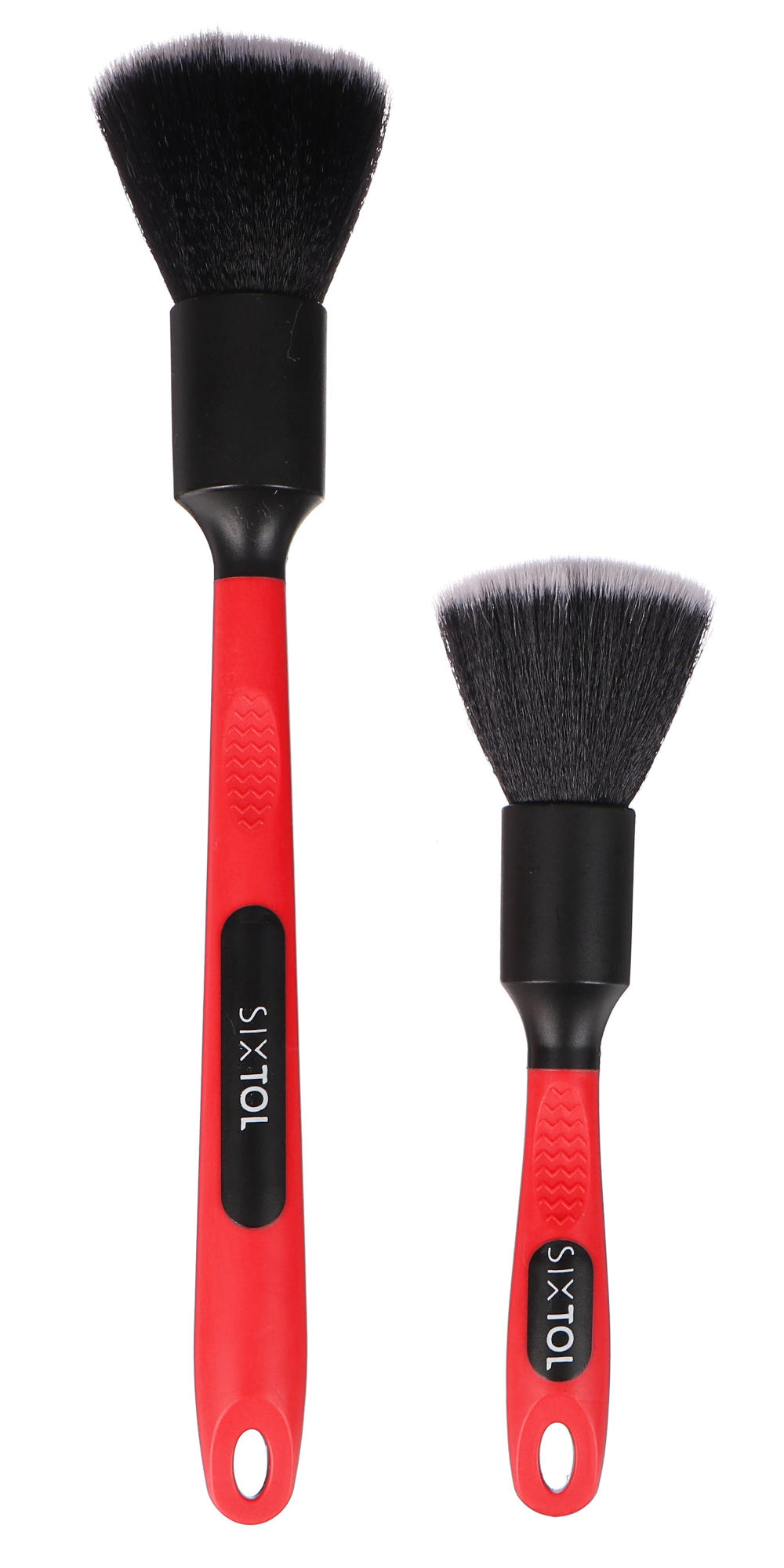 Fotografie produktu: Sixtol Sada precizních štětců pro čištění auta s ergo rukojetí CAR DETAILING BRUSH 2 PRO, 2ks