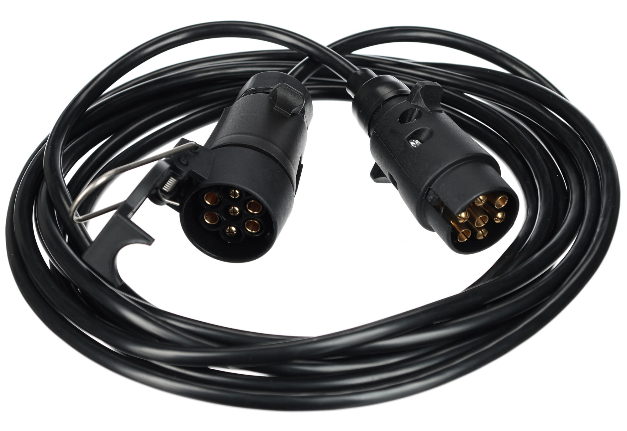 Fotografie produktu: Sixtol Prodlužovací 7pin kabel - závěsná zásuvka+zástrčka TRAILER CABLE 7, 12V, 5m