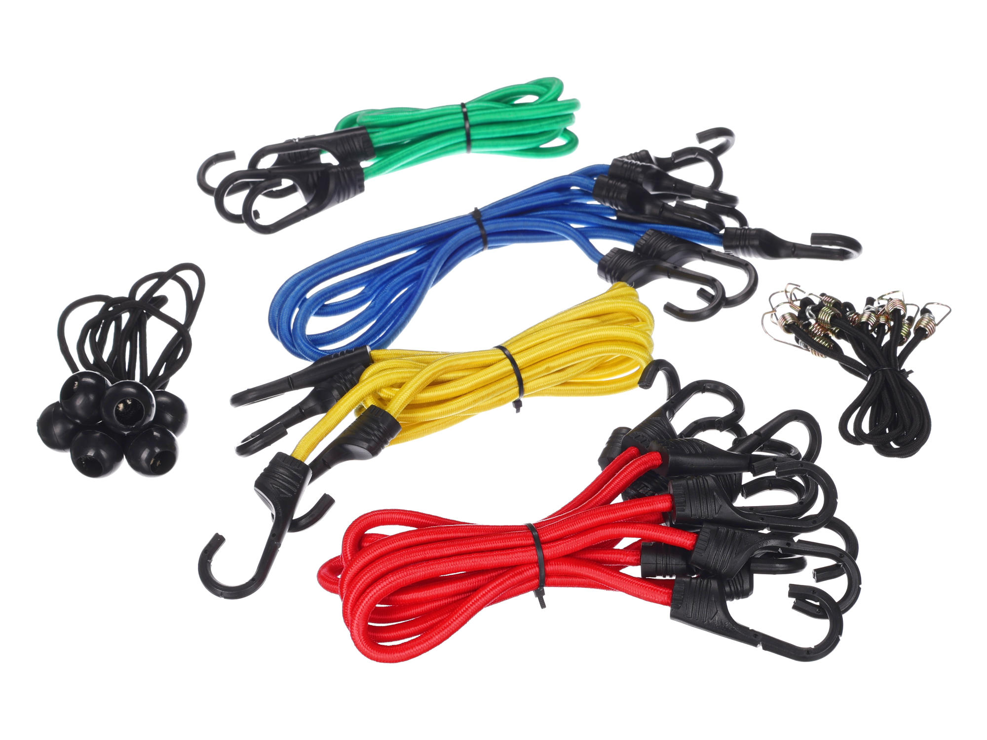 Fotografie produktu: Sixtol Sada gumových upínacích popruhů/gumicuků CARGO CORD SET 26, 26ks