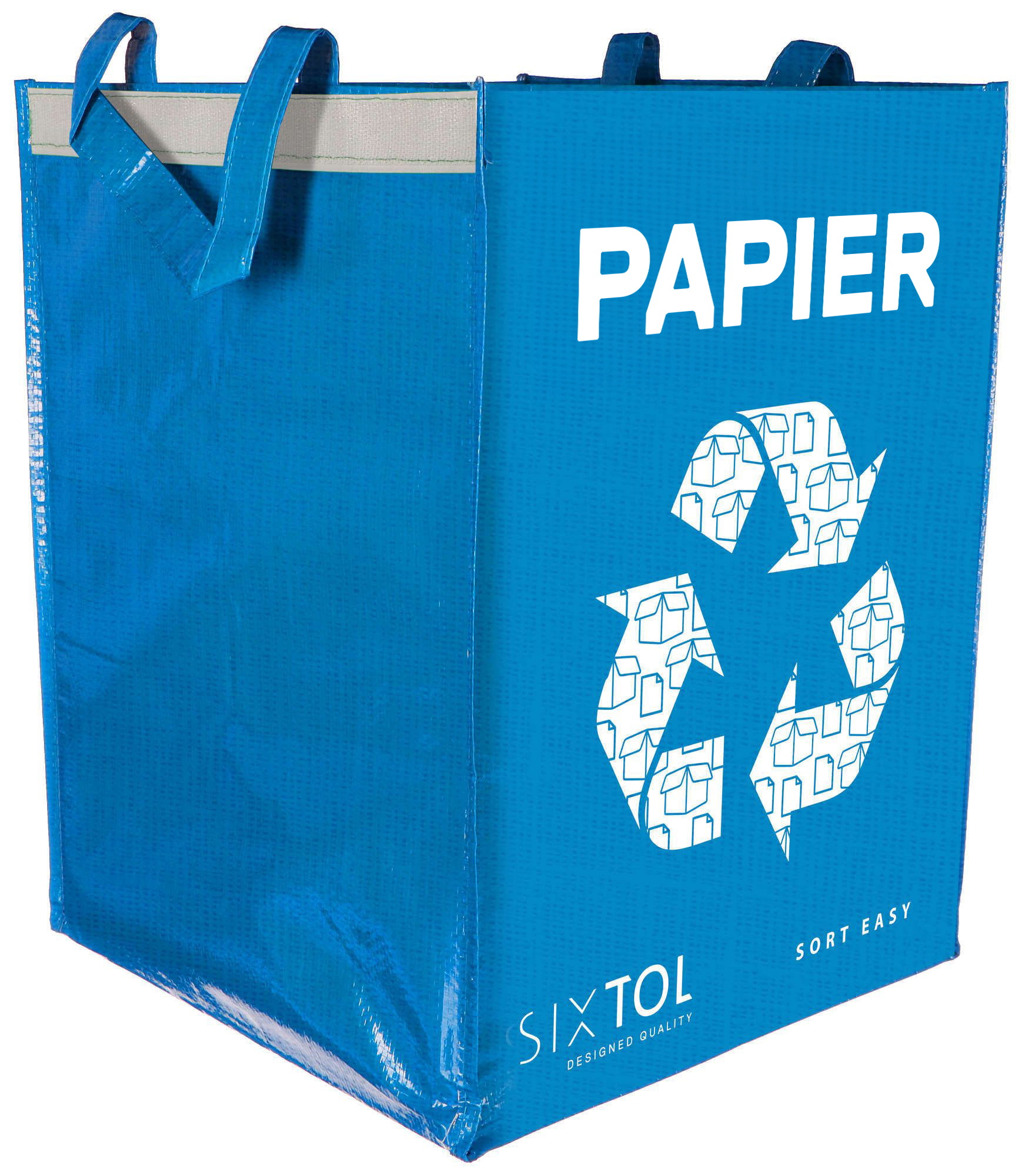 Fotografie produktu: Sixtol Taška na tříděný odpad SORT EASY PAPIER, 30x30x40cm, 36l