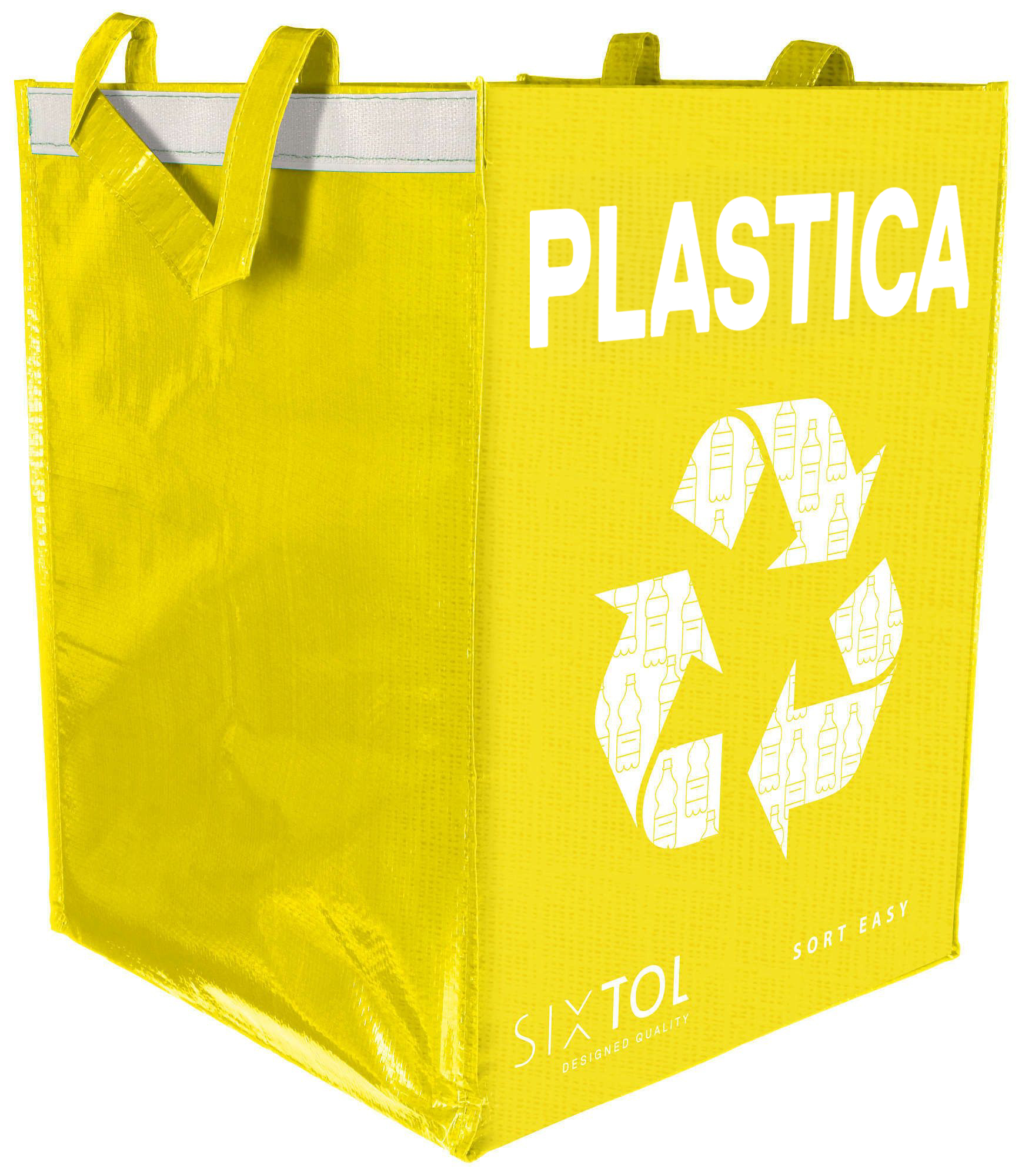Fotografie produktu: Sixtol Taška na tříděný odpad SORT EASY PLASTICA IT, 30x30x40cm, 36l