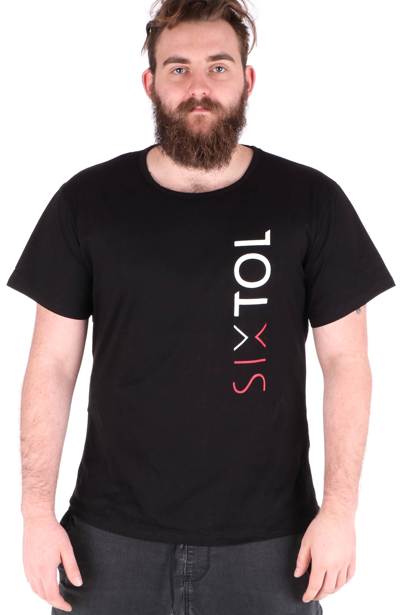Fotografie produktu: Sixtol Tričko pánské T-SHIRT, černá, velikost L, 100% bavlna