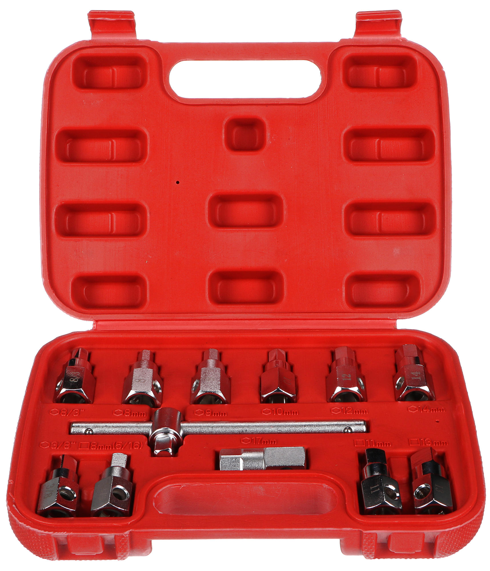 Fotografie produktu: Sixtol Sada na vypouštění oleje MECHANIC OIL DRAIN SET 12, Hex + čtyřhran, 12ks